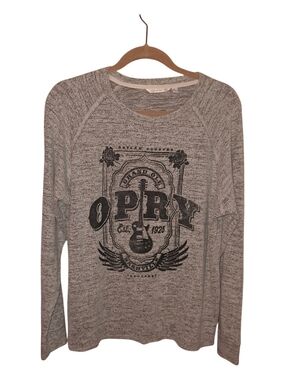 Camp David Logo Crewneck Sweater - Heather Gray XL